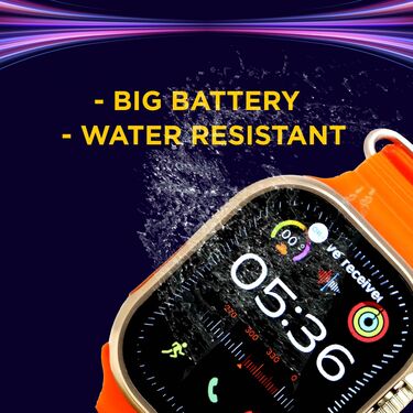 7 In 1 Big Screen Bluetooth Calling Smart Watch With Free Wireless Bluetooth Earbuds Pro (BCSW33) - Image 7