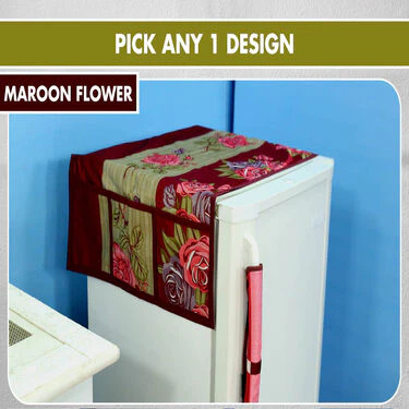 7 Pcs Royal Fridge Cover Set + 14 Free Gifts - Image 11