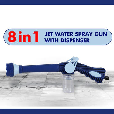 8 in 1 Jet Water Spray Gun with Dispenser - Image 2