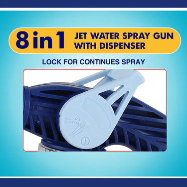 8 in 1 Jet Water Spray Gun with Dispenser - Image 6