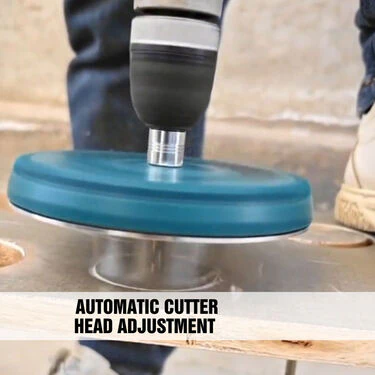 Adjustable Circular Punch Saw With 3 Tooth Blades For Carpenter Woodworker (HO4) - Image 5