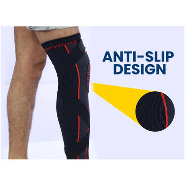 Adjustable Full Sleeve Compression Knee Support (ACN01) - Image 3