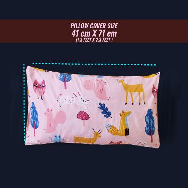 Animal Printed Fitted Double Bed sheet with 2 Pillow Covers (DBS20) - Image 6