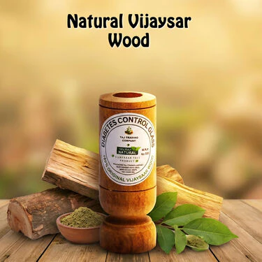 Anti-Diabetic Ayurvedic Vijaysar Wooden Glass (NUTRA25) - Image 4