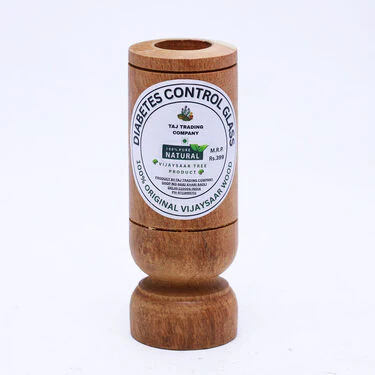 Anti-Diabetic Ayurvedic Vijaysar Wooden Glass (NUTRA25) - Image 5