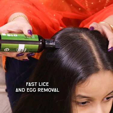 Anti Lice Shampoo And Oil With Comb (HPL1) - Image 3