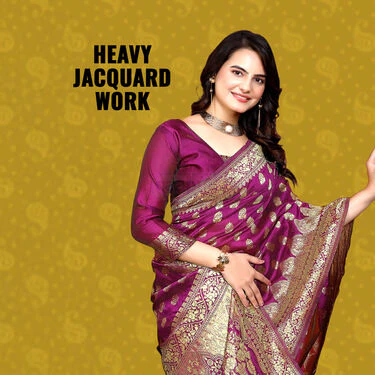 Banarasi Inspired Elegant Sarees - Pick Any 1 (BIS1) - Image 7