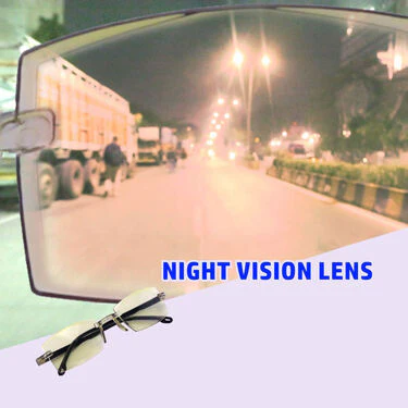 Bifocal Rimless Night Vision Adaptive Power Reading Glasses - Buy 1 Get 1 FREE (BORG23) - Image 3