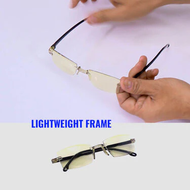 Bifocal Rimless Night Vision Adaptive Power Reading Glasses - Buy 1 Get 1 FREE (BORG23) - Image 6