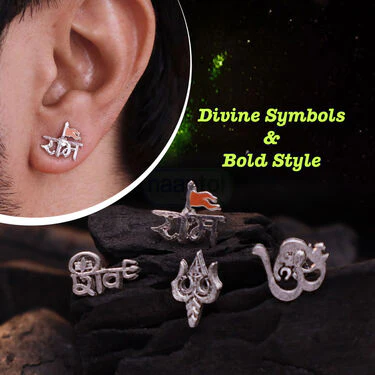 Buy 2 Get 2 Stylish Studs Earrings (MGJ50) - Image 9