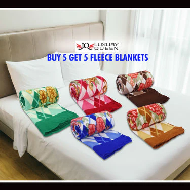 Buy 5 Get 5 Fleece Blankets (B5G519) - Image 2