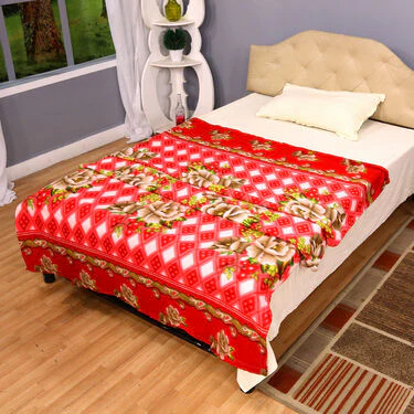 Buy 5 Get 5 Fleece Blankets - Floral Print (B5G528) - Image 2