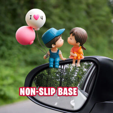 Car Dashboard Couple Set With Balloon - Image 4