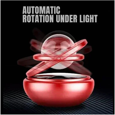 Car Dashboard Red Solar Crystal with Perfume (REDSOL) - Image 2