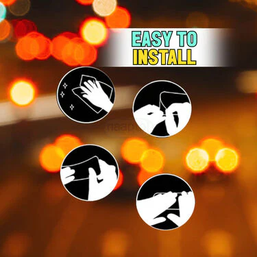 Car Door Open Warning Reflective Safety Sticker Pack Of 4 - Image 4