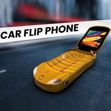 Car Flip Phone With Dual Screen & Dual SIM (CFP) - Image 5