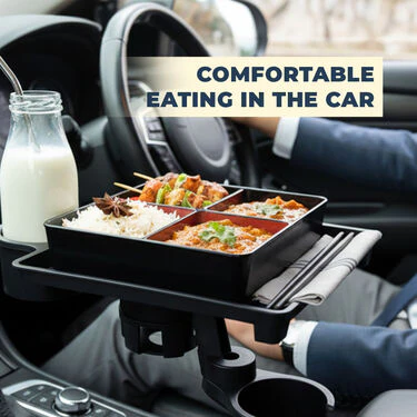 Car Food Tray With Bottle Holder (CFT3) - Image 2