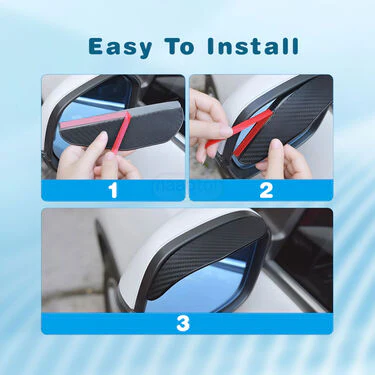 Car Side Mirror Rain Guard - Image 5