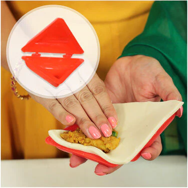 Chapati & Puri Maker + Free 6 Pcs Snack Maker (CP2) - Image 9