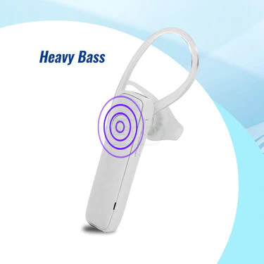 Clip On Calling Bluetooth Earphone With Free Golden Trimmer (TWS69) - Image 6