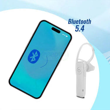 Clip On Calling Bluetooth Earphone With Free Golden Trimmer (TWS69) - Image 8