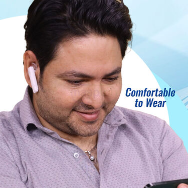 Clip On Calling Bluetooth Earphone With Free Golden Trimmer (TWS69) - Image 9