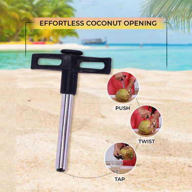 Coconut Opener + Stainless Steel Straw (COS1) - Image 5