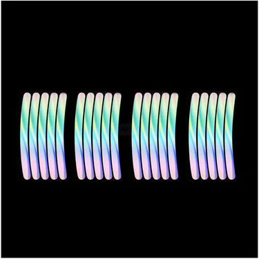 Colorful Tyre Reflectors For Car & Bike Pack Of 20 (CTRFCB) - Image 2