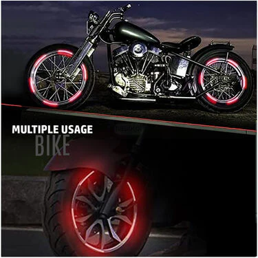 Colorful Tyre Reflectors For Car & Bike Pack Of 20 (CTRFCB) - Image 4