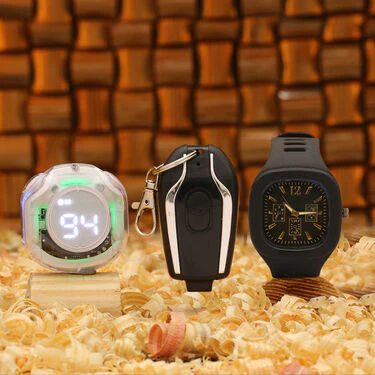Colourful Ultra Pods + Key Chain Power Bank + Stylish watch (TWS42) - Image 2