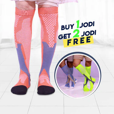 Compression Socks For Pain Relief Buy 1 Get 2 Pair Free (CS08) - Image 6