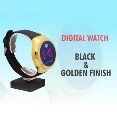 Day & Night HD Night Vision Wrap Around + Free Stylish Golden Digital Watch (WA4) - Image 7