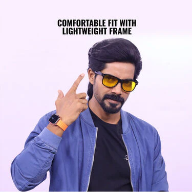 Day & Night HD Vision Glasses With Stylish Digital Watch (NVGW3) - Image 5