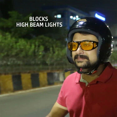 Day & Night HD Vision Wrap Around Goggles + Free Stylish Digital Watch (NVGW2) - Image 3