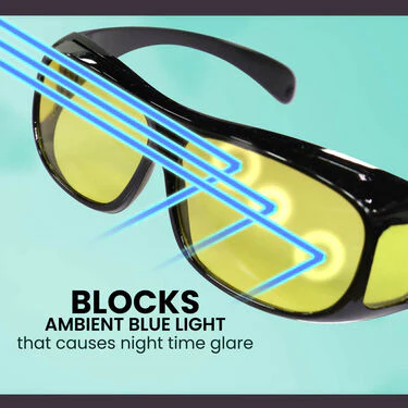 Day & Night HD Vision Wrap Around Goggles + Free Stylish Digital Watch (NVGW2) - Image 5