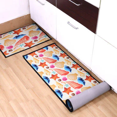 Designer Antiskid Kitchen Runner & Mat Combo (CR3) - Image 5