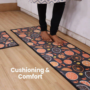 Designer Antiskid Kitchen Runner & Mat Combo (CR3) - Image 6