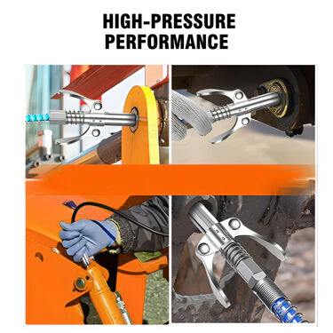 Double Handle Grease Gun Coupler For Mechanic (CC01) - Image 3