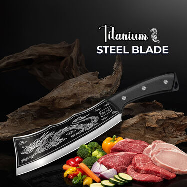 Dragon Knife For Meat & Vegetable Cutting (CK3) - Image 2