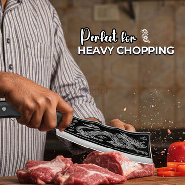Dragon Knife For Meat & Vegetable Cutting (CK3) - Image 3
