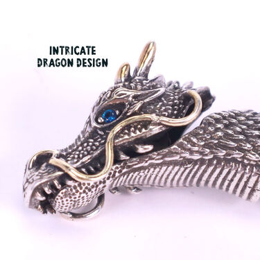 Dragon Vintage Metal Bracelet For Man (DB3) - Image 2