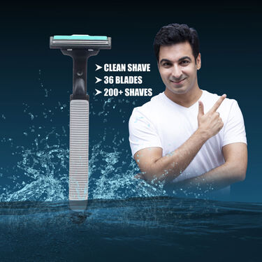 Dual Blade Razor Set With 36 Free Blades (MR37) - Image 2