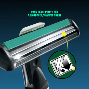 Dual Blade Razor Set With 36 Free Blades (MR37) - Image 4