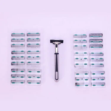 Dual Blade Razor Set With 36 Free Blades (MR37) - Image 5