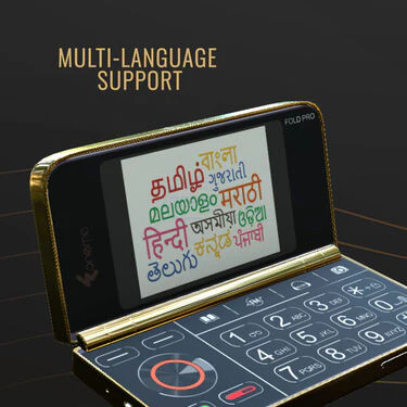 Dual Display Dual Sim Big Battery Fold Able Mobile - (FM1) - Image 4