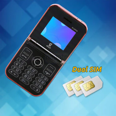 Dual Sim Stylish Fold Mobile With 4 Languages (PMH10) - Image 3