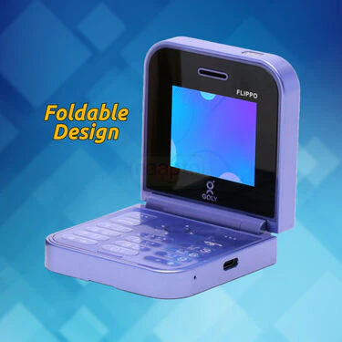 Dual Sim Stylish Fold Mobile With 4 Languages (PMH10) - Image 4