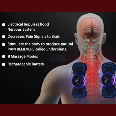 EMS Foot & Body Massager For Pain Relief (PRS71) - Image 17