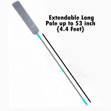 Flexible Microfiber Gap Duster Long Handle Mop - Image 4