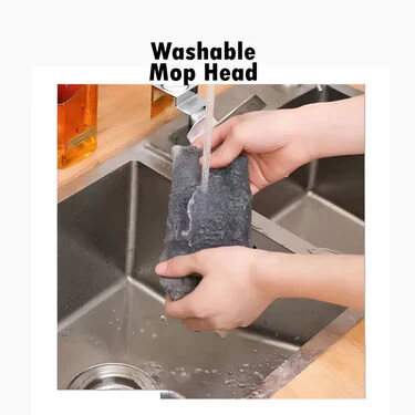 Flexible Microfiber Gap Duster Long Handle Mop - Image 6